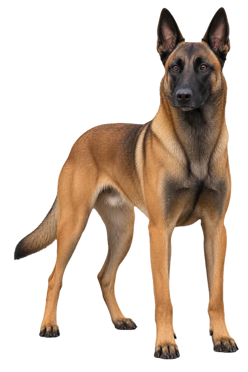 Illustration de la race Berger Belge Malinois (alimentation chien)