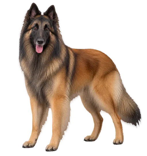 Illustration de la race Berger Belge Tervueren (alimentation chien)