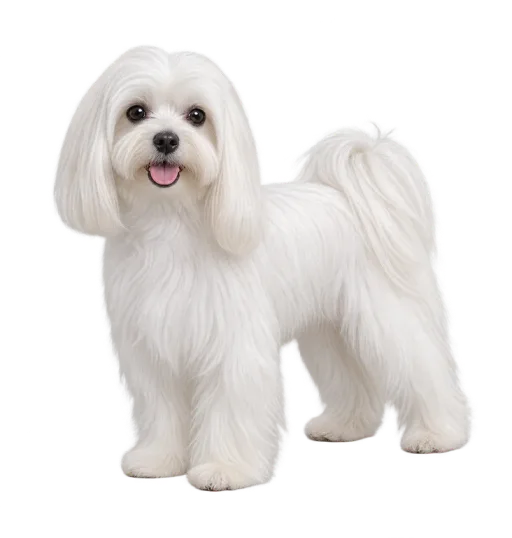 Illustration de la race Bichon Maltais (alimentation chien)