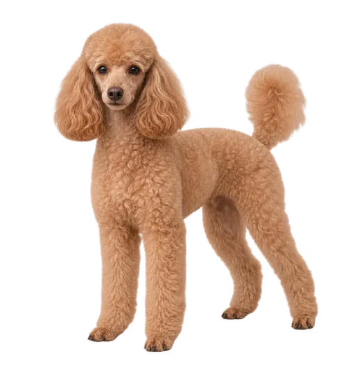 Illustration de la race Caniche Nain (alimentation chien)