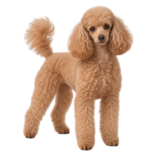 Illustration de la race Caniche Toy (alimentation chien)