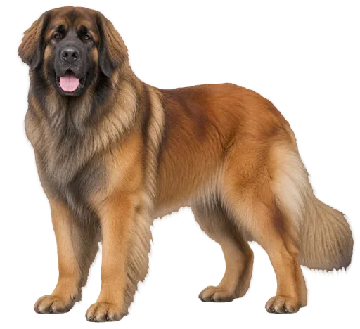 Illustration de la race Léonberg (alimentation chien)