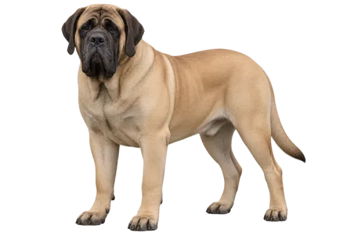 Illustration de la race Mastiff (alimentation chien)