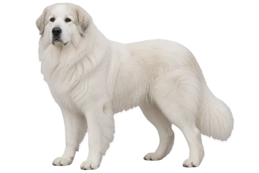 Illustration de la race Montagne des Pyrénées (Patou) (alimentation chien)