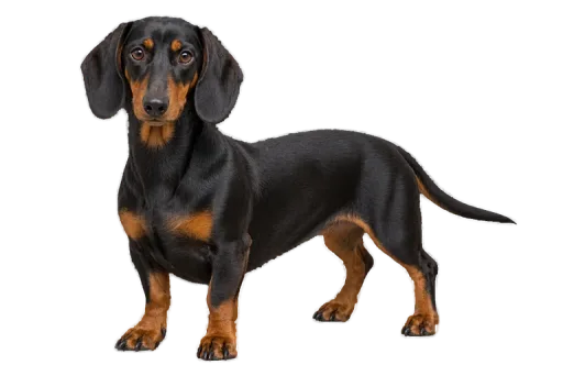Illustration de la race Teckel (alimentation chien)