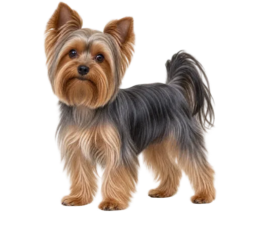 Illustration de la race Yorkshire Terrier (alimentation chien)
