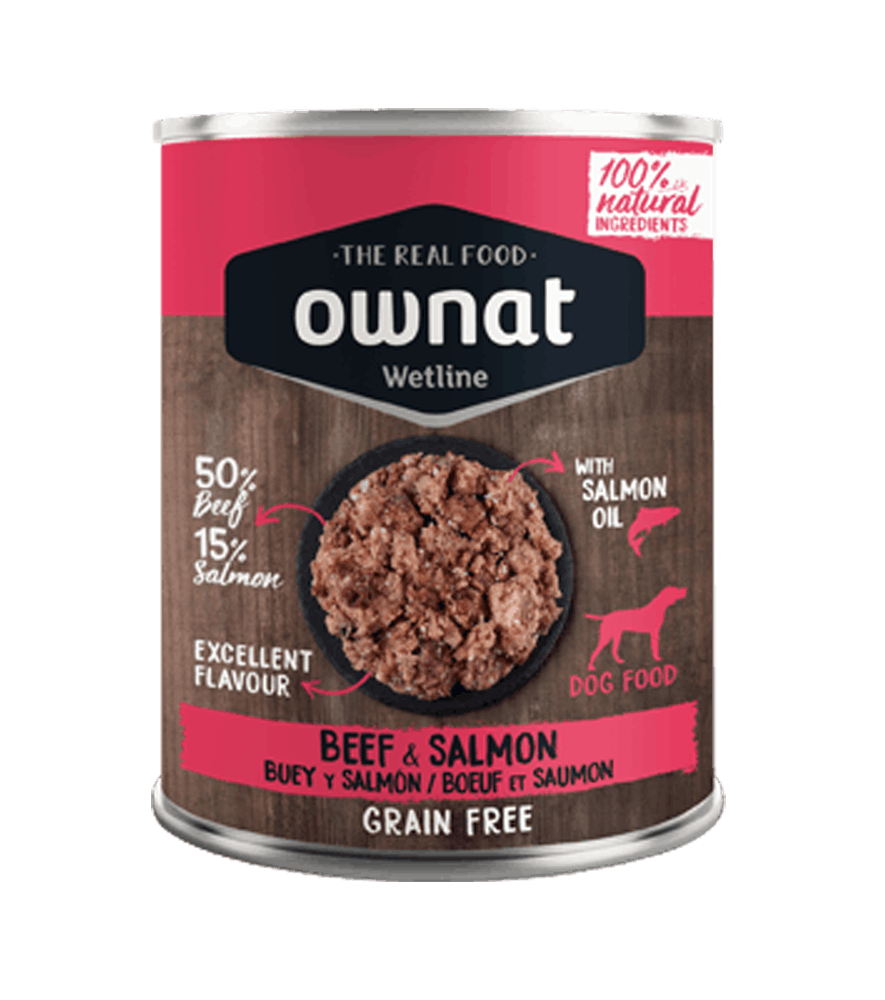 Ownat Wetline Beef & Salmon