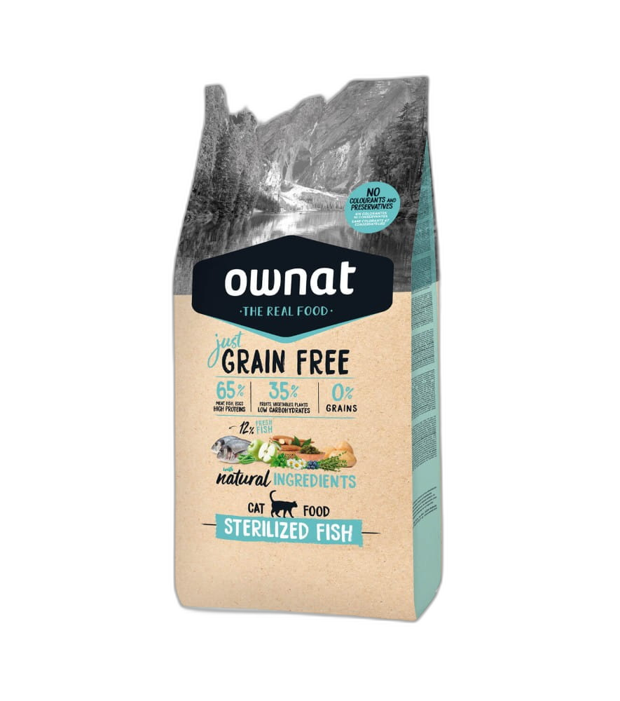 Ownat Grain Free Just Sterilized Fish