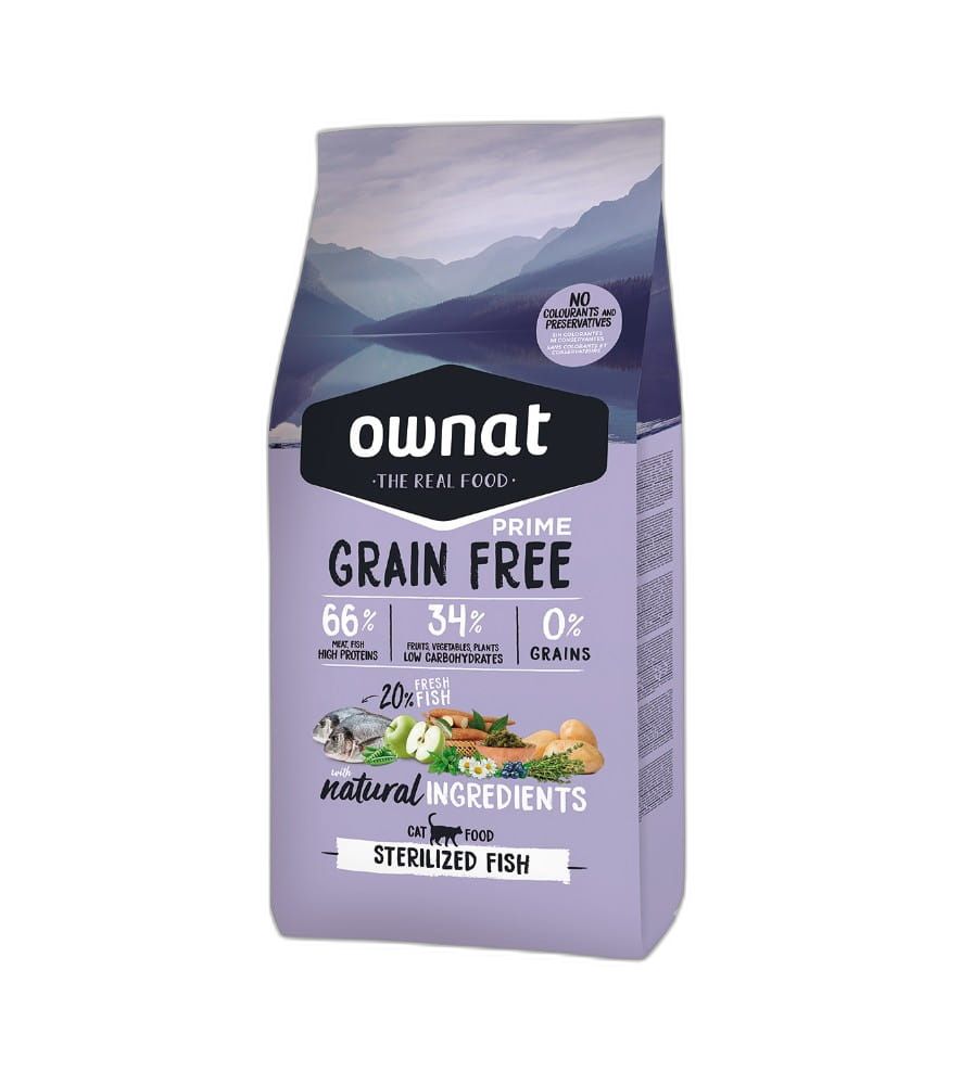 Ownat Grain Free Prime Sterilized Fish