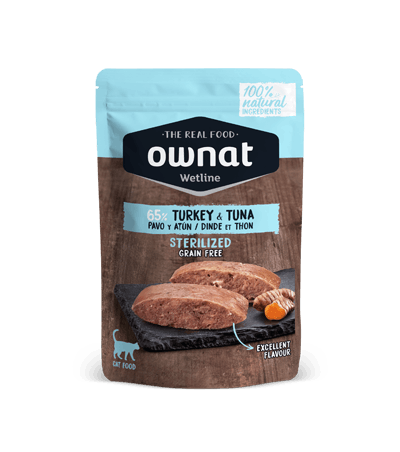 Ownat Wetline Sterilized Turkey & Tuna