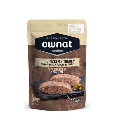 Ownat Wetline Sterilized Turkey & Chicken