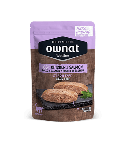 Ownat Wetline Sterilized Chicken & Salmon