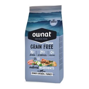 Ownat GF Prime Senior Chicken Turkey chien