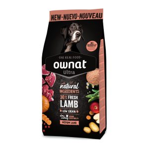 Ownat Ultra Medium Lamb Rice chien