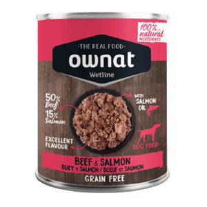 Ownat Wetline Beef Salmon chien