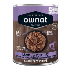 Ownat Wetline Lamb Potatoes chien