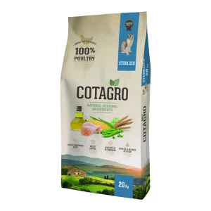 Cotagro Sterilized Volaille – Croquettes pour chat stérilisé