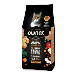 Ownat Ultra Mature Sterilized Chat – Croquettes chat senior stérilisé
