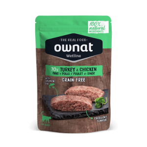 Ownat Wetline Turkey & Chicken Chat